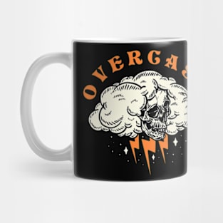 rock skull terror - overcast Mug